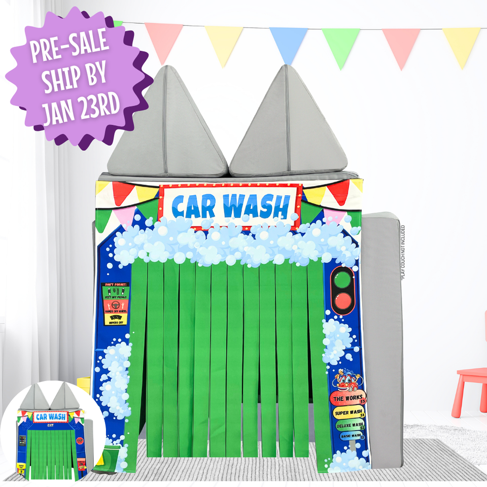 PRE-SALE - Double Car Wash Play Panel - WILL SHIP BY JANUARY 23rd 2025